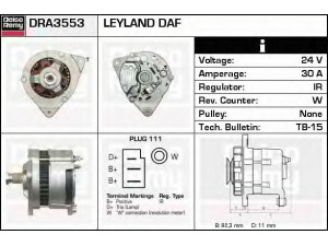 DELCO REMY DRA3553 kintamosios srovės generatorius 
 Elektros įranga -> Kint. sr. generatorius/dalys -> Kintamosios srovės generatorius
AELB710, AELB710R, 2871A007