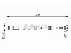 BOSCH 1 987 476 093 stabdžių žarnelė 
 Stabdžių sistema -> Stabdžių žarnelės
34 32 6 767 390