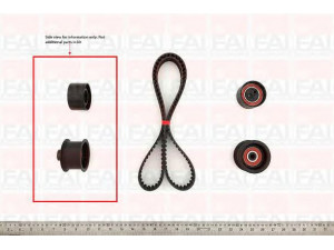 FAI AutoParts TBK422 paskirstymo diržo komplektas 
 Techninės priežiūros dalys -> Papildomas remontas