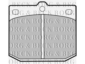 BORG & BECK BBP1239 stabdžių trinkelių rinkinys, diskinis stabdys 
 Techninės priežiūros dalys -> Papildomas remontas
41060-S0426, 41060B9525, 41060B9526