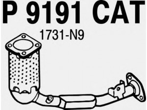 FENNO P9191CAT katalizatoriaus keitiklis 
 Išmetimo sistema -> Katalizatoriaus keitiklis
BM90860H, 1731-N9, 1731-N9