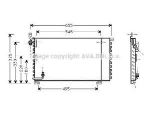 AVA QUALITY COOLING PR5025 kondensatorius, oro kondicionierius 
 Oro kondicionavimas -> Kondensatorius
92857302100, 92857302101