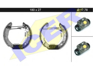 ICER 79KT0076 C stabdžių trinkelių komplektas 
 Techninės priežiūros dalys -> Papildomas remontas
44060-99B26