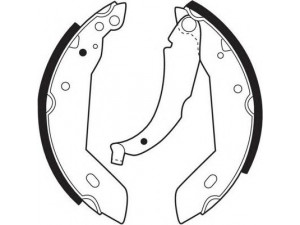 FERODO FSB225 stabdžių trinkelių komplektas 
 Techninės priežiūros dalys -> Papildomas remontas
95659676, 424100000, 424123, 424124