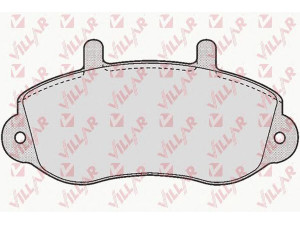 VILLAR 626.0663 stabdžių trinkelių rinkinys, diskinis stabdys 
 Techninės priežiūros dalys -> Papildomas remontas
1605979, 4404777, 4501150, 4507797