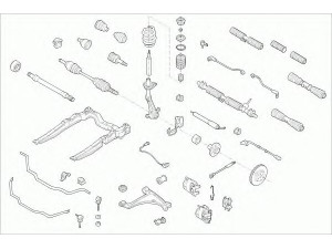 SACHS OPEL-VECTR-FS018 vairavimo mechanizmas; rato pakaba 
 Vairavimas -> Prekių paieška pagal schemą