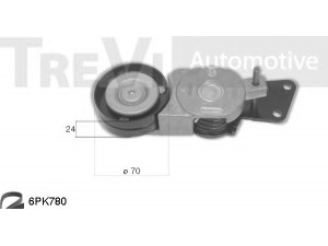 TREVI AUTOMOTIVE KA1154 V formos rumbuotas diržas, komplektas 
 Techninės priežiūros dalys -> Techninės priežiūros intervalai