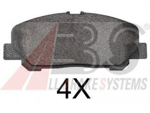 A.B.S. 37785 OE stabdžių trinkelių rinkinys, diskinis stabdys 
 Techninės priežiūros dalys -> Papildomas remontas
04465-28520