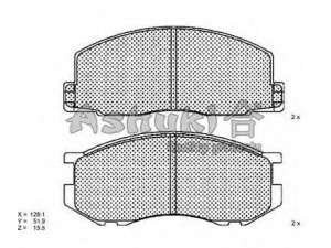 ASHUKI T112-05 stabdžių trinkelių rinkinys, diskinis stabdys 
 Techninės priežiūros dalys -> Papildomas remontas
V91150021, V9118A027, 30189/SPIDAN