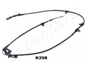 JAPANPARTS BC-K29R trosas, stovėjimo stabdys 
 Stabdžių sistema -> Valdymo svirtys/trosai
597704D800, 597704D800