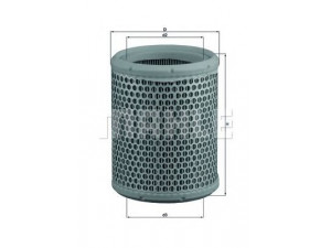 KNECHT LX 384 oro filtras 
 Filtrai -> Oro filtras
026202, 1444A7, 170015, 44400000