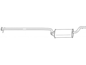 AKS DASIS SG26449 vidurinis duslintuvas