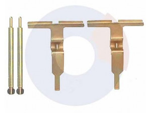 CARRAB BRAKE PARTS 2280 priedų komplektas, diskinių stabdžių trinkelės 
 Stabdžių sistema -> Diskinis stabdys -> Stabdžių dalys/priedai