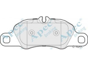 APEC braking PAD1677 stabdžių trinkelių rinkinys, diskinis stabdys 
 Techninės priežiūros dalys -> Papildomas remontas
99735193803, 99735193804, 99735193806
