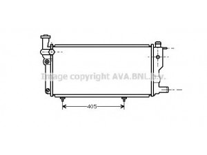 AVA QUALITY COOLING PE2109 radiatorius, variklio aušinimas 
 Aušinimo sistema -> Radiatorius/alyvos aušintuvas -> Radiatorius/dalys
1300K8