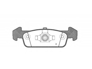 OPEN PARTS BPA1540.10 stabdžių trinkelių rinkinys, diskinis stabdys 
 Techninės priežiūros dalys -> Papildomas remontas
410602396R, 410609646R