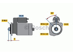 BOSCH 0 986 014 971 starteris 
 Elektros įranga -> Starterio sistema -> Starteris
RF01-18-400 A, RF01-18-400, RF01-18-400A