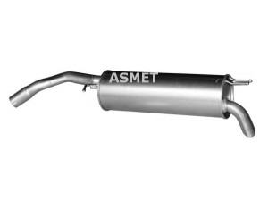 ASMET 16.038 galinis duslintuvas 
 Išmetimo sistema -> Duslintuvas
46805967, 46805969, 73502758