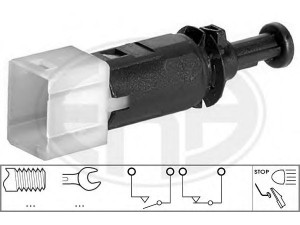 ERA 330510 stabdžių žibinto jungiklis 
 Stabdžių sistema -> Stabdžių žibinto jungiklis
25320-00QAA, 44 15 882, 93 852 863