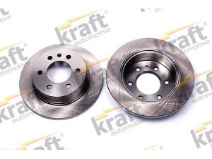 KRAFT AUTOMOTIVE 6051431 stabdžių diskas 
 Dviratė transporto priemonės -> Stabdžių sistema -> Stabdžių diskai / priedai
906 423 00 12, 2E0 615 601 A