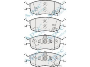APEC braking PAD1933 stabdžių trinkelių rinkinys, diskinis stabdys 
 Techninės priežiūros dalys -> Papildomas remontas
68102483AA, 77365927, 77365945