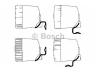 BOSCH 0 306 483 001 darbinė šviesa; darbinė šviesa