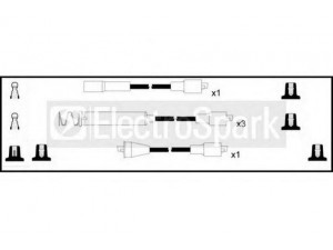 STANDARD OEK003 uždegimo laido komplektas 
 Kibirkšties / kaitinamasis uždegimas -> Uždegimo laidai/jungtys
16 12 474, 16 12 485, 90295494