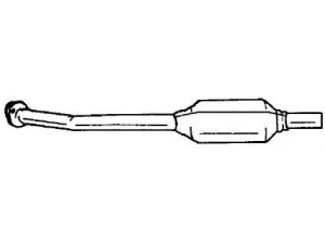 AKS DASIS SG40314 katalizatoriaus keitiklis