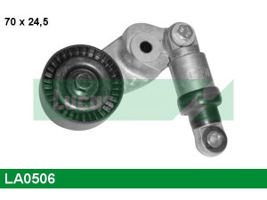 LUCAS ENGINE DRIVE LA0506 diržo įtempiklis, V formos rumbuotas diržas 
 Diržinė pavara -> V formos rumbuotas diržas/komplektas -> Dirželio įtempiklis (įtempimo blokas)
64552248191, 64552248194