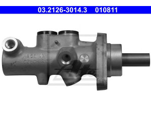 ATE 03.2126-3014.3 pagrindinis cilindras, stabdžiai 
 Stabdžių sistema -> Pagrindinis stabdžių cilindras
955 355 015 00, 955 355 015 10