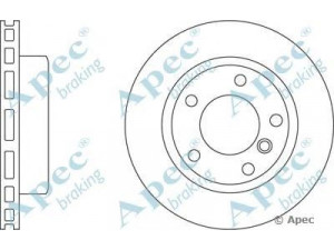 APEC braking DSK2720 stabdžių diskas 
 Dviratė transporto priemonės -> Stabdžių sistema -> Stabdžių diskai / priedai
34216778649