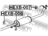 FEBEST HEXB-007 montavimo komplektas, išmetimo sistema 
 Dviratė transporto priemonės -> Išmetimo sistema -> Surinkimo komplektas
18215-SMG-E11