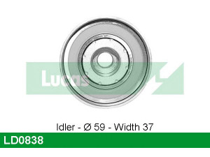 LUCAS ENGINE DRIVE LD0838 įtempiklio skriemulys, paskirstymo diržas
06D109244A, 06D109244B