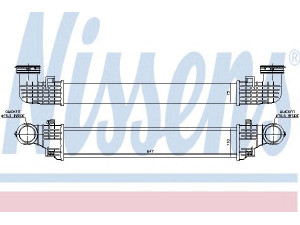 NISSENS 96434 tarpinis suslėgto oro aušintuvas, kompresorius 
 Variklis -> Oro tiekimas -> Įkrovos agregatas (turbo/superįkrova) -> Tarpinis suslėgto oro aušintuvas
211 500 26 02, 2115003902, A2115002602