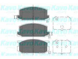 KAVO PARTS KBP-8006 stabdžių trinkelių rinkinys, diskinis stabdys 
 Techninės priežiūros dalys -> Papildomas remontas
725116001, 725161000, 725161001