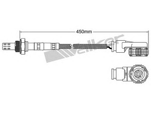 WALKER PRODUCTS 250-23074 lambda jutiklis 
 Variklis -> Variklio elektra
009 542 05 17, 009 542 06 17, 009 542 94 17