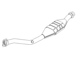 KLARIUS 321114 katalizatoriaus keitiklis