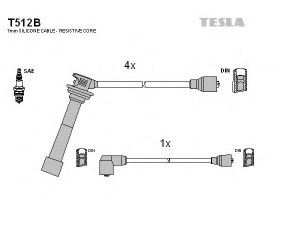 TESLA T512B uždegimo laido komplektas 
 Kibirkšties / kaitinamasis uždegimas -> Uždegimo laidai/jungtys
33705-75F02, 33705-75F03