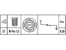 HELLA 6ZL 003 259-251 alyvos slėgio jungiklis 
 Variklis -> Variklio elektra
77 00 823 331