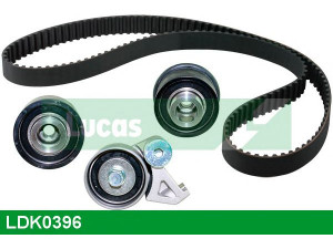 LUCAS ENGINE DRIVE LDK0396 paskirstymo diržo komplektas 
 Techninės priežiūros dalys -> Papildomas remontas