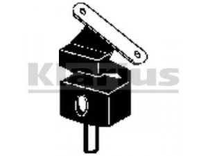 KLARIUS 420572 laikantysis rėmas, duslintuvas
8200167478