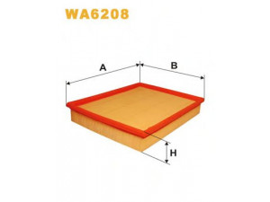 WIX FILTERS WA6208 oro filtras 
 Filtrai -> Oro filtras
382, 1024245, 1579565, 1579605