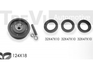 TREVI AUTOMOTIVE KD1263S paskirstymo diržo komplektas 
 Techninės priežiūros dalys -> Papildomas remontas