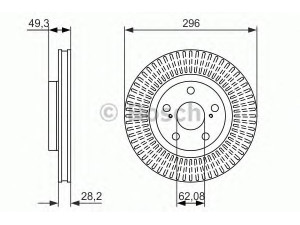 BOSCH 0 986 479 768 stabdžių diskas 
 Stabdžių sistema -> Diskinis stabdys -> Stabdžių diskas
43512 33130, 43512 33140, 43512 42050