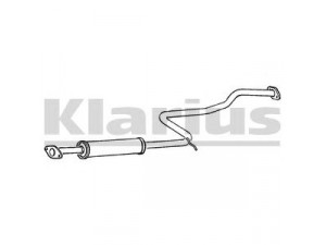 KLARIUS DN417V vidurinis duslintuvas 
 Išmetimo sistema -> Duslintuvas
2003086R10, 2003086R10