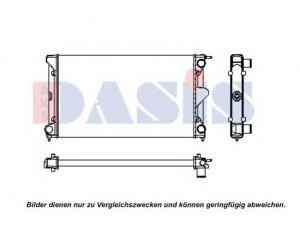 AKS DASIS 040047N radiatorius, variklio aušinimas 
 Aušinimo sistema -> Radiatorius/alyvos aušintuvas -> Radiatorius/dalys
171121253BM