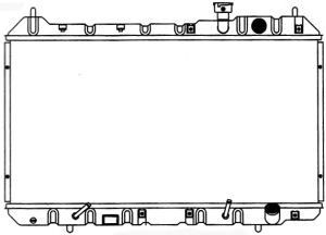 SAKURA  Automotive 1210-0127 radiatorius, variklio aušinimas