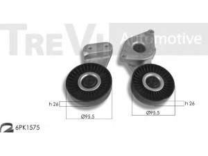 TREVI AUTOMOTIVE KA1159 V formos rumbuotas diržas, komplektas 
 Techninės priežiūros dalys -> Techninės priežiūros intervalai