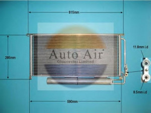 AUTO AIR GLOUCESTER 16-1085 kondensatorius, oro kondicionierius 
 Oro kondicionavimas -> Kondensatorius
0010026V003