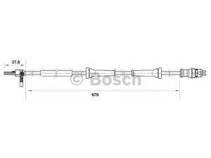 BOSCH 0 265 007 045 jutiklis, rato greitis 
 Elektros įranga -> Jutikliai
46530204, 46530204, 46530204